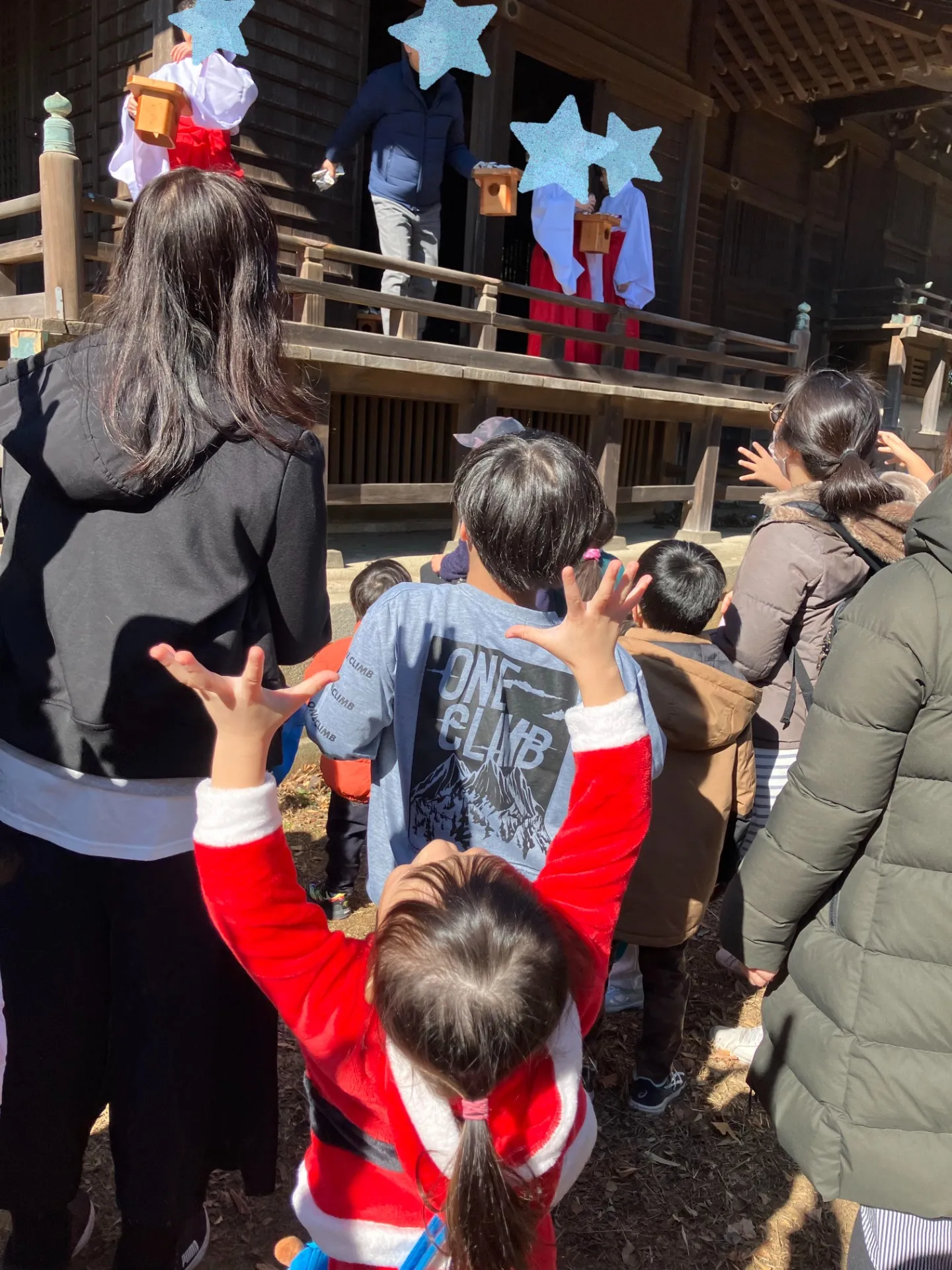 サンタさん節分祭に参戦👹